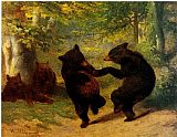 Dancing Wall Art - Dancing Bears